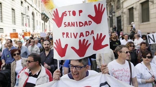 Las protestas en defensa de la sanidad pública vuelven a la calle este domingo