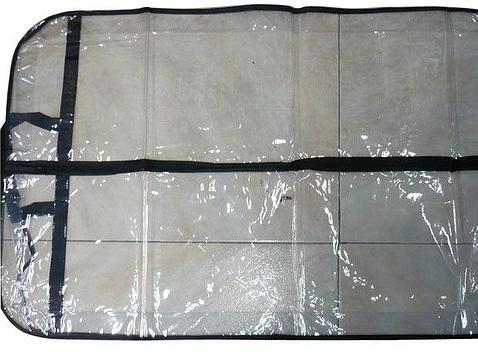 Bolsa transparente para guardar vestidos o ropa delicada