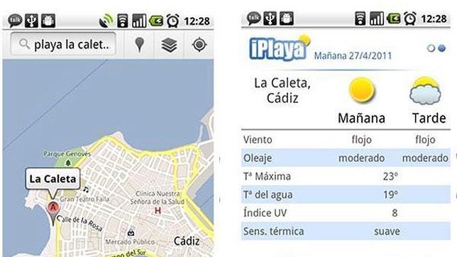 Las diferentes pantallas de la aplicación