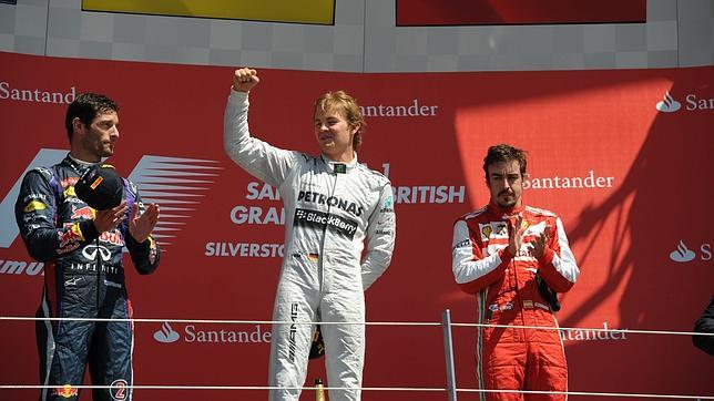Alonso, podio de oro