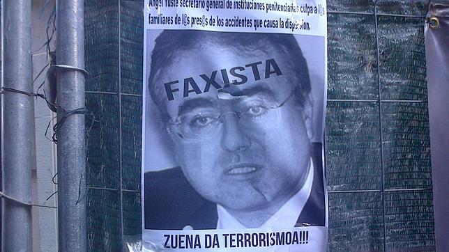 Campaña de los proetarras contra el responsable de Instituciones Penitenciarias