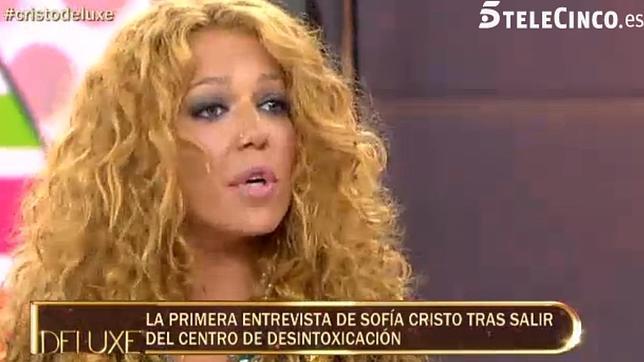 Sofía Cristo reaparece tras rehabilitarse: «Tengo las paredes nasales perforadas»