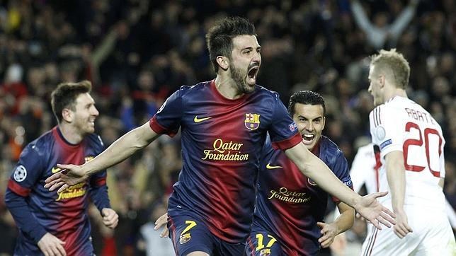 El Atlético ficha a David Villa