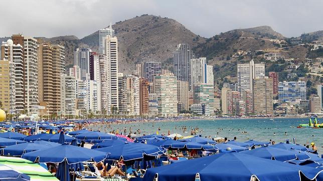 Benidorm registra en la primera quincena de julio un 89% de ocupación