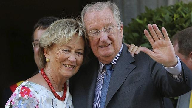 Emoción de los Reyes de los Belgas en su último acto oficial