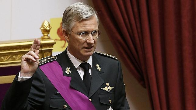 La entronización de Felipe de los Belgas