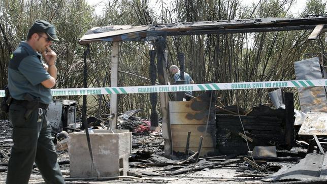 Dado de alta el menor quemado en el incendio del asentamiento chabolista de Alboraya