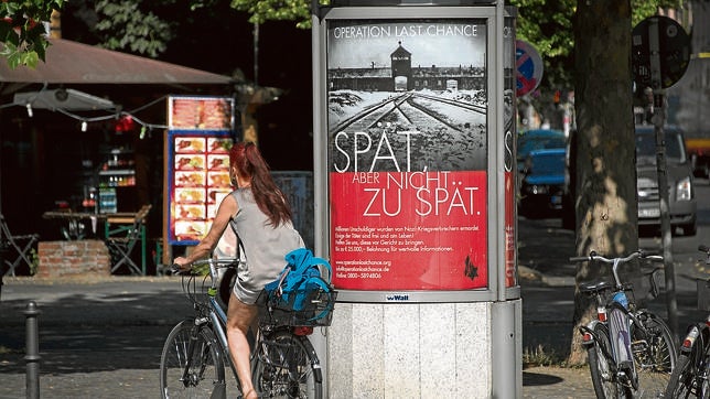 Recompensa de 25.000 euros por informar sobre los últimos nazis