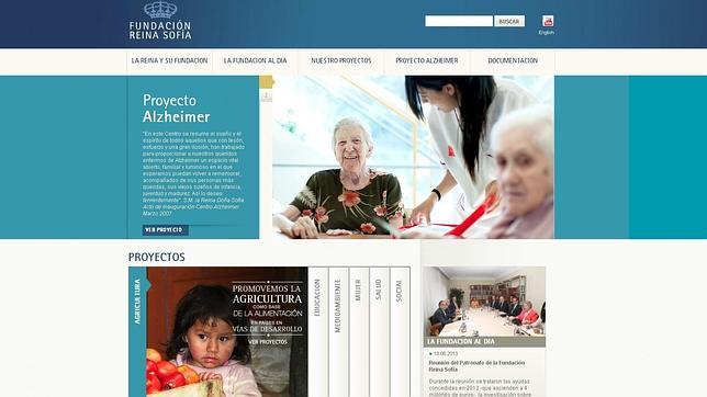 La Fundación Reina Sofía estrena web para dar visibilidad a la labor de la Reina