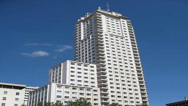 La Torre de Madrid, en Plaza de España, está formada en su mayoría por viviendas particulares