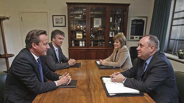 El «No» a la independencia de Escocia se sitúa nueve puntos por delante del «Sí»