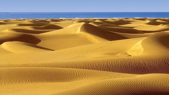 Las Dunas de Maspalomas, o un trozo del desierto en medio del paraíso