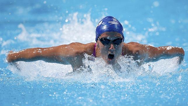 Mireia Belmonte, a la semifinal de 200 mariposa con el mejor tiempo