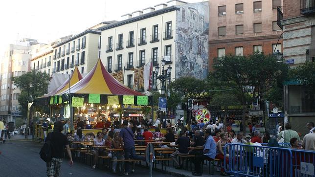 Plaza de Cascorro, corazón de las fiestas de San Cayetano