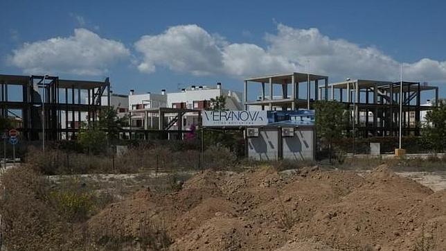 Construcciones en la costa de Vera, municipio de la provincia de Almería