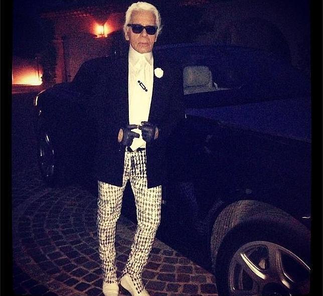 Las vacaciones de Karl Lagerfeld