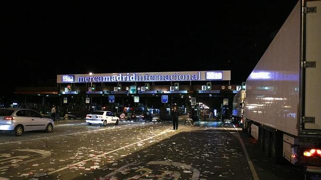 Identificado un conductor que usaba falsas matrículas para acceder a Mercamadrid