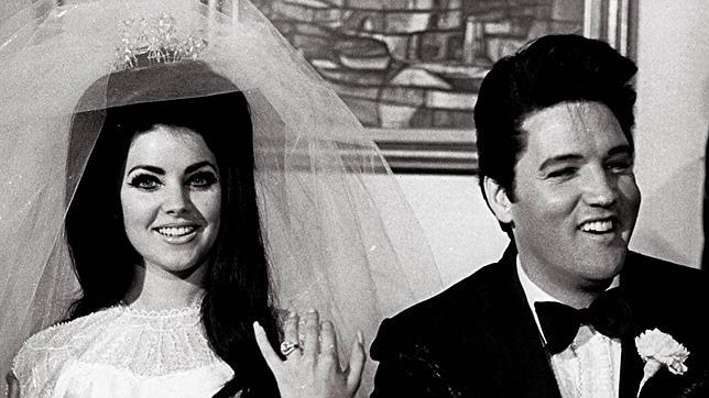 Elvis y Priscilla, el día de su boda