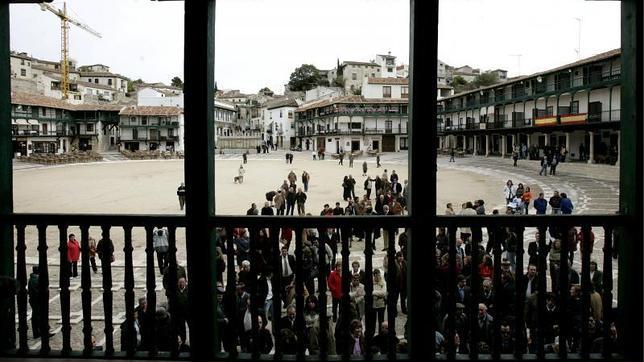 Imagen de la plaza principal de Chinchón