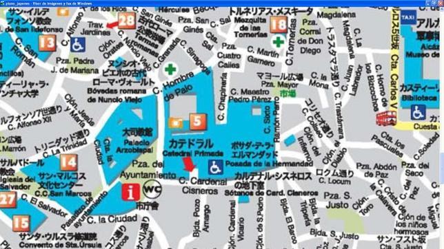 El Ayuntamiento publica un plano turístico en japonés