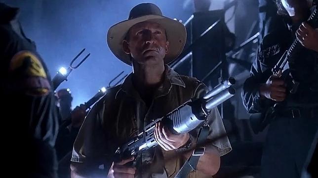 Bob Peck en «Parque Jurásico»