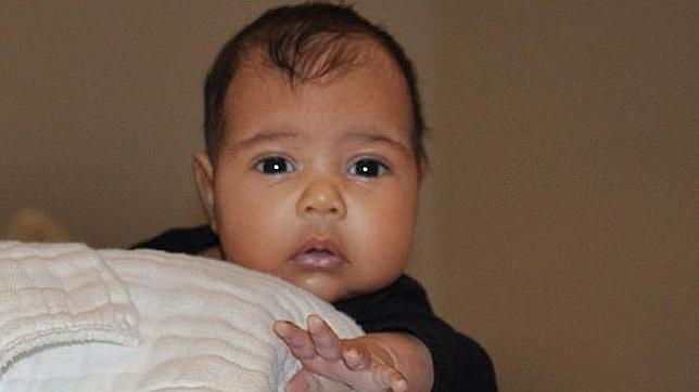 Así es North West, la hija de Kim Kardashian