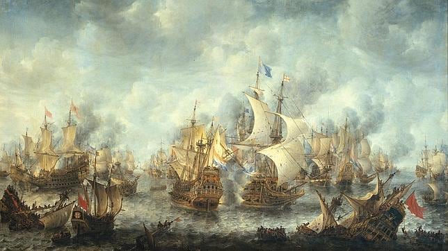 El día que ardió el mar en 1704