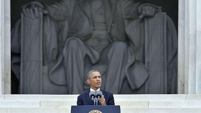 Obama llama a terminar el trabajo emprendido por Martin Luther King