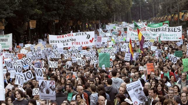 El Sindicato de Estudiantes convoca huelga los días 21, 22 y 23 de octubre