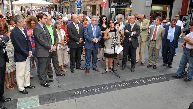Galdós, letras en el asfalto