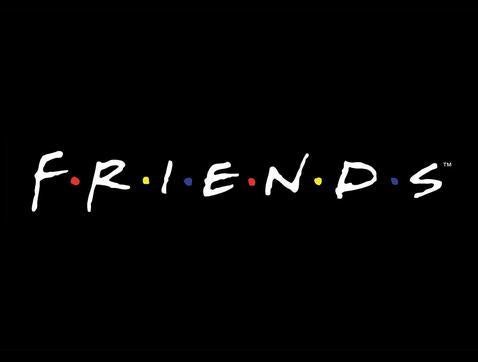 Emblemático logo de Friends