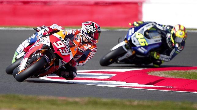 Marc Márquez también vuela en Silverstone