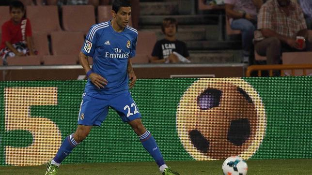 Di María, durante el Granada-Real Madrid