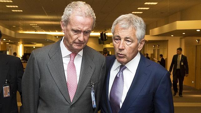 Morenés se entrevistará con Hagel en Washington con Siria en el horizonte