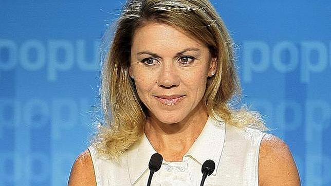 Cospedal declaró que conoció la reunión entre Bárcenas y Rajoy ocho meses después