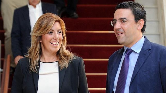 Susana Díaz, investida presidenta andaluza con el apoyo del PSOE e IU