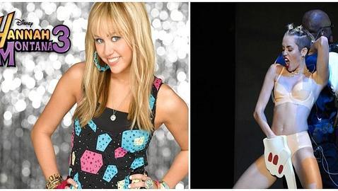 La transformación de Miley Cyrus: lejos de haber sido Hannah Montana
