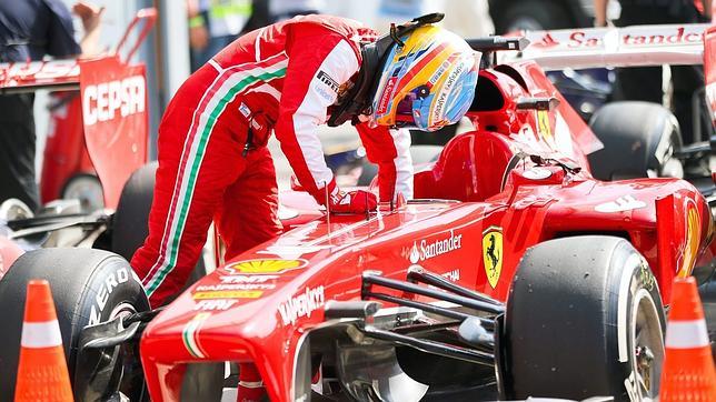 Con Italia y contra Vettel