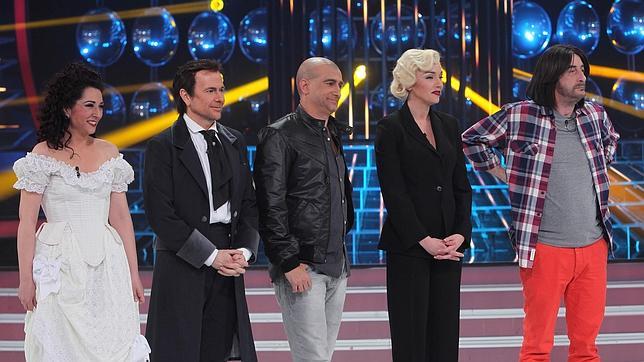 Algunos famosos de la pasada temporada de «Tu cara me suena»