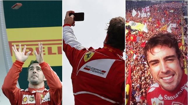 Marea roja pro-Alonso