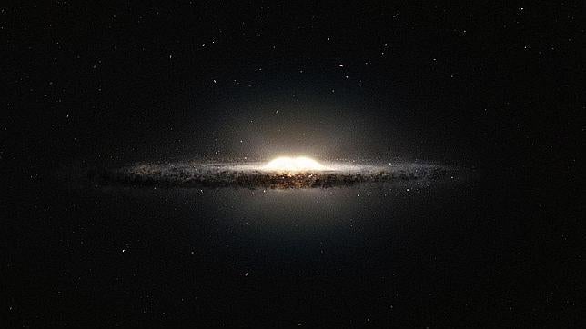 Un cacahuete en el centro de nuestra galaxia