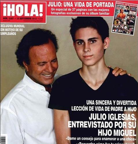 Julio Iglesias, entrevistado por su hijo Miguel Iglesias Rijnsburger