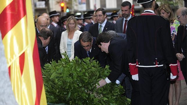 Artur Mas: «El camino catalán es el derecho a decidir»