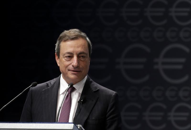 Draghi rebaja el optimismo: «La recuperación está muy, muy verde»
