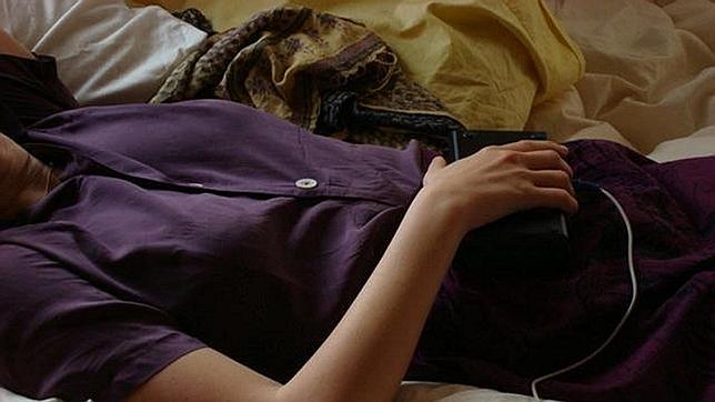 Uno de los vídeos de Laida Lertxundi (galería Marta Cervera)