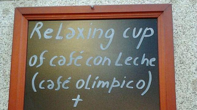 El «relaxing cup of café con leche» solo ha llevado las bromas a la Plaza Mayor