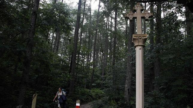 De Roncesvalles a Zubiri, camino a Santiago