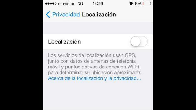 Cómo configurar la privacidad en el nuevo sistema operativo iOS 7