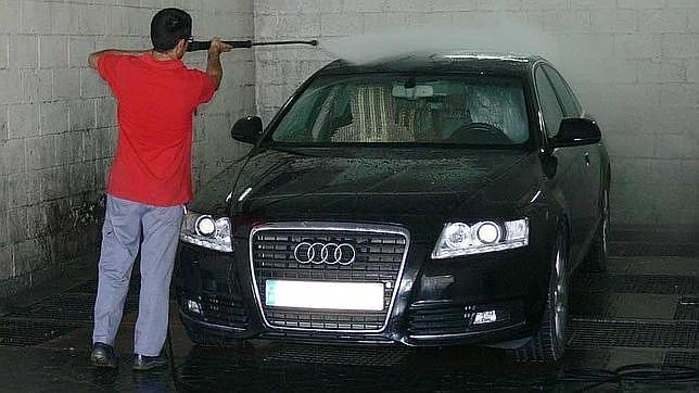 Lavado de coche a presión