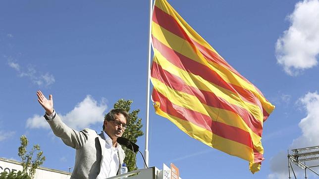 Mas: «Si la gente vota libertad, Cataluña será libre»